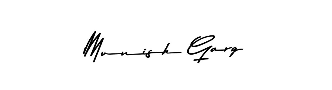 How to Draw Munish Garg signature style? Asem Kandis PERSONAL USE is a latest design signature styles for name Munish Garg. Munish Garg signature style 9 images and pictures png