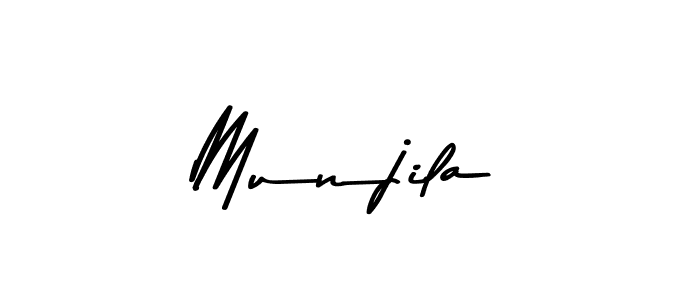 You should practise on your own different ways (Asem Kandis PERSONAL USE) to write your name (Munjila) in signature. don't let someone else do it for you. Munjila signature style 9 images and pictures png