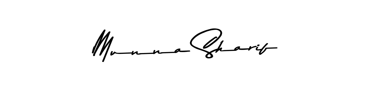 Also we have Munna Sharif name is the best signature style. Create professional handwritten signature collection using Asem Kandis PERSONAL USE autograph style. Munna Sharif signature style 9 images and pictures png