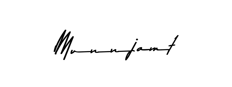 Create a beautiful signature design for name Munnjamt. With this signature (Asem Kandis PERSONAL USE) fonts, you can make a handwritten signature for free. Munnjamt signature style 9 images and pictures png