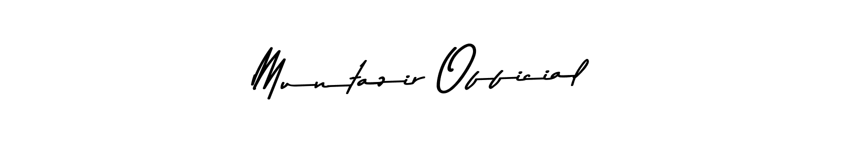 Make a beautiful signature design for name Muntazir Official. Use this online signature maker to create a handwritten signature for free. Muntazir Official signature style 9 images and pictures png