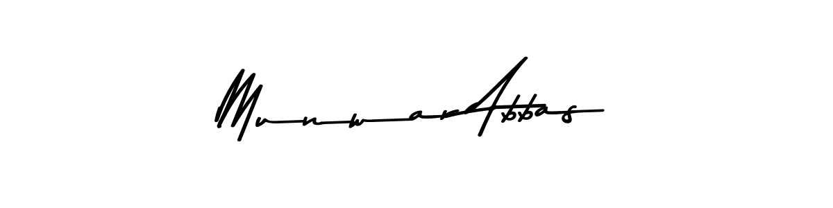 Make a beautiful signature design for name Munwar Abbas. Use this online signature maker to create a handwritten signature for free. Munwar Abbas signature style 9 images and pictures png