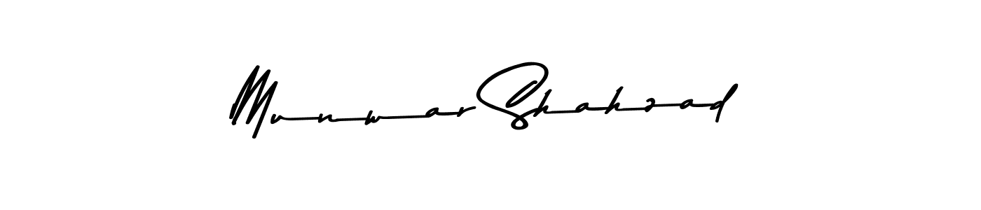 How to make Munwar Shahzad signature? Asem Kandis PERSONAL USE is a professional autograph style. Create handwritten signature for Munwar Shahzad name. Munwar Shahzad signature style 9 images and pictures png