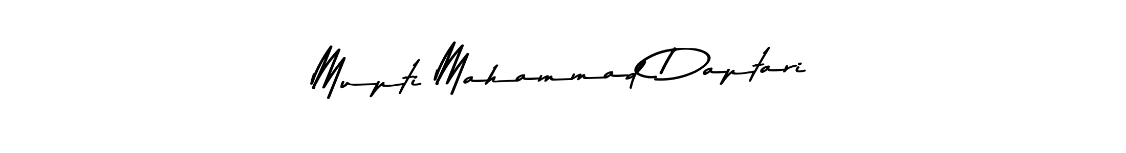 Mupti Mahammad Daptari stylish signature style. Best Handwritten Sign (Asem Kandis PERSONAL USE) for my name. Handwritten Signature Collection Ideas for my name Mupti Mahammad Daptari. Mupti Mahammad Daptari signature style 9 images and pictures png