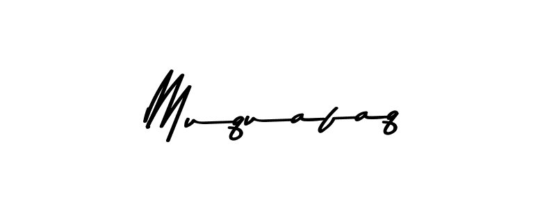 Use a signature maker to create a handwritten signature online. With this signature software, you can design (Asem Kandis PERSONAL USE) your own signature for name Muquafaq. Muquafaq signature style 9 images and pictures png