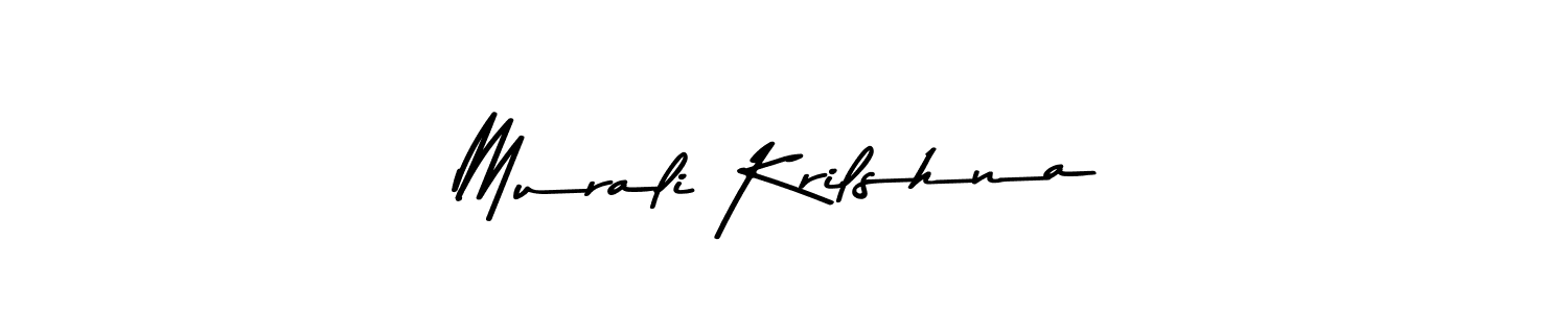 Make a beautiful signature design for name Murali Krilshna. Use this online signature maker to create a handwritten signature for free. Murali Krilshna signature style 9 images and pictures png