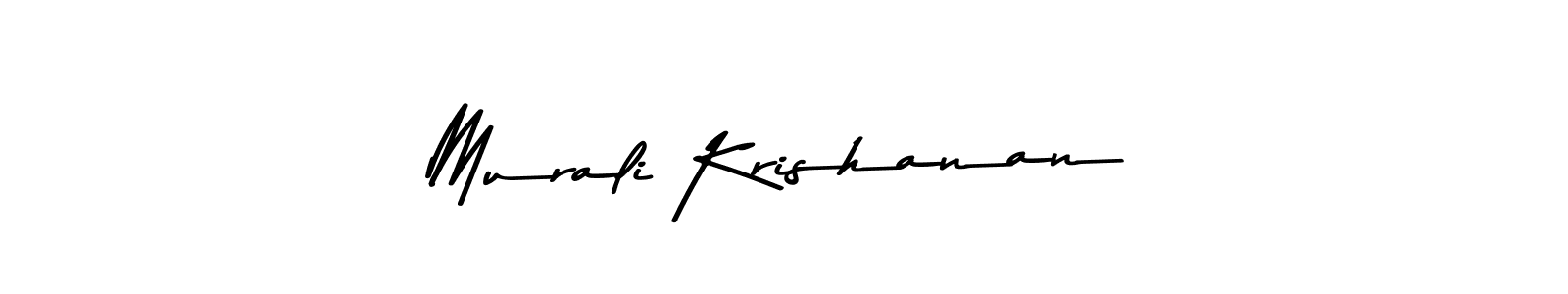 You should practise on your own different ways (Asem Kandis PERSONAL USE) to write your name (Murali Krishanan) in signature. don't let someone else do it for you. Murali Krishanan signature style 9 images and pictures png