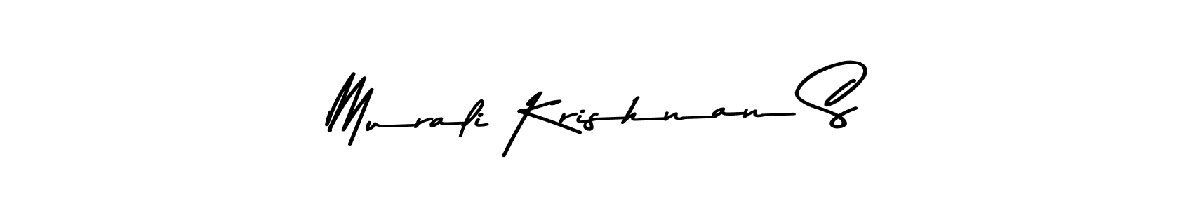 Make a short Murali Krishnan S signature style. Manage your documents anywhere anytime using Asem Kandis PERSONAL USE. Create and add eSignatures, submit forms, share and send files easily. Murali Krishnan S signature style 9 images and pictures png