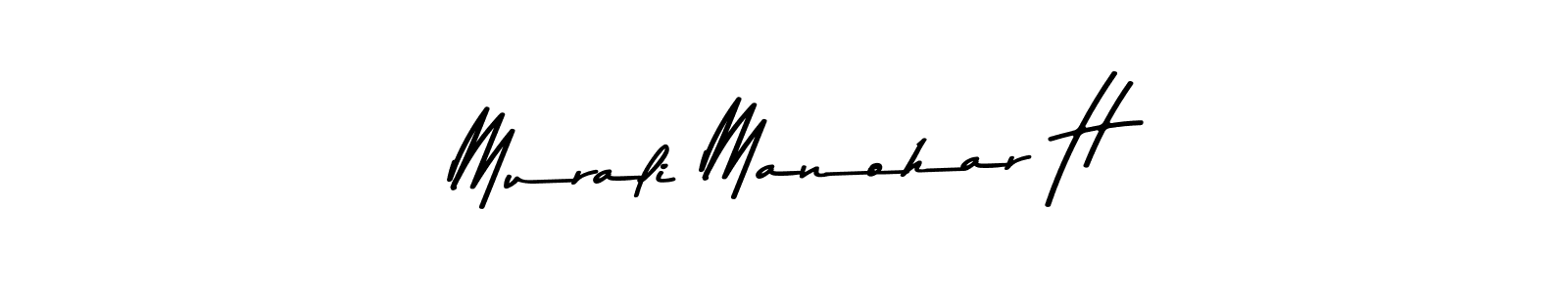 How to make Murali Manohar H signature? Asem Kandis PERSONAL USE is a professional autograph style. Create handwritten signature for Murali Manohar H name. Murali Manohar H signature style 9 images and pictures png