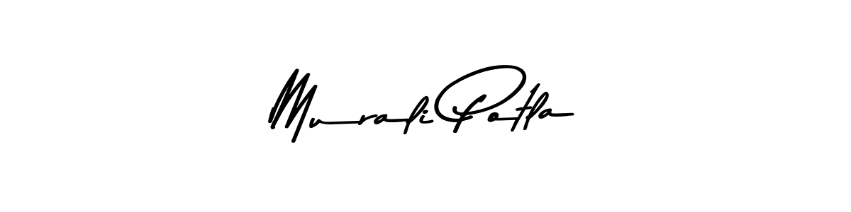 Similarly Asem Kandis PERSONAL USE is the best handwritten signature design. Signature creator online .You can use it as an online autograph creator for name Murali Potla. Murali Potla signature style 9 images and pictures png