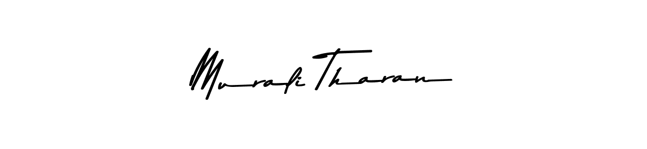 Design your own signature with our free online signature maker. With this signature software, you can create a handwritten (Asem Kandis PERSONAL USE) signature for name Murali Tharan. Murali Tharan signature style 9 images and pictures png