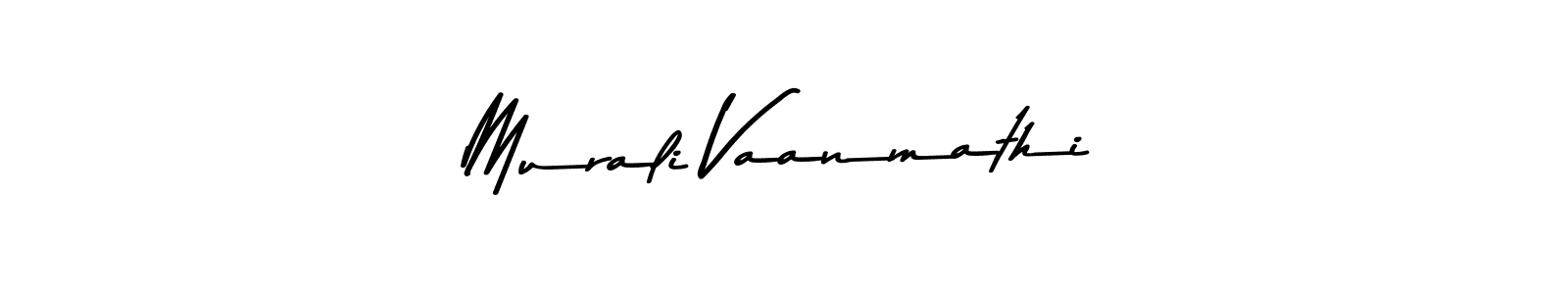 This is the best signature style for the Murali Vaanmathi name. Also you like these signature font (Asem Kandis PERSONAL USE). Mix name signature. Murali Vaanmathi signature style 9 images and pictures png