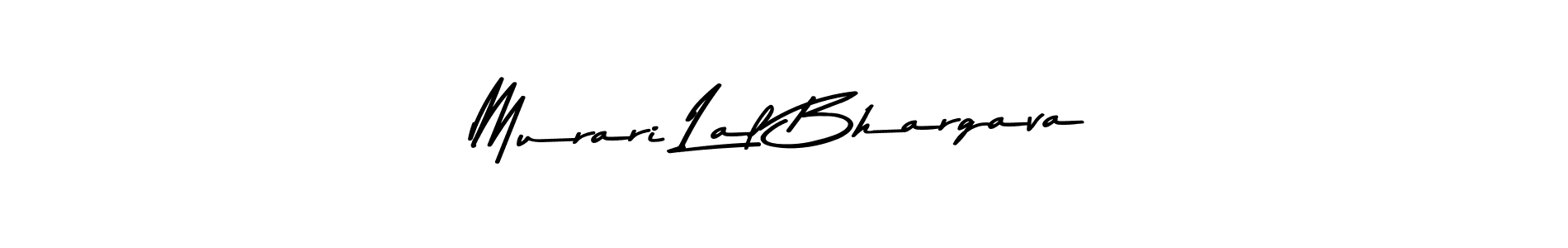 Also You can easily find your signature by using the search form. We will create Murari Lal Bhargava name handwritten signature images for you free of cost using Asem Kandis PERSONAL USE sign style. Murari Lal Bhargava signature style 9 images and pictures png