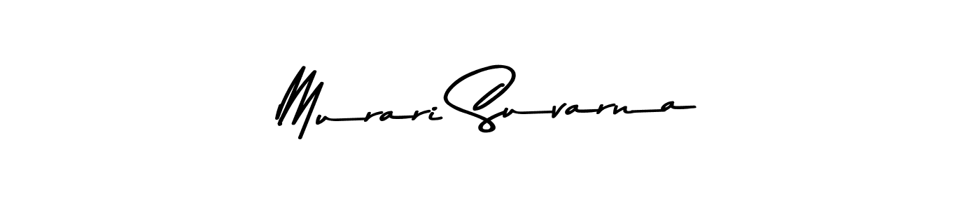 How to make Murari Suvarna signature? Asem Kandis PERSONAL USE is a professional autograph style. Create handwritten signature for Murari Suvarna name. Murari Suvarna signature style 9 images and pictures png