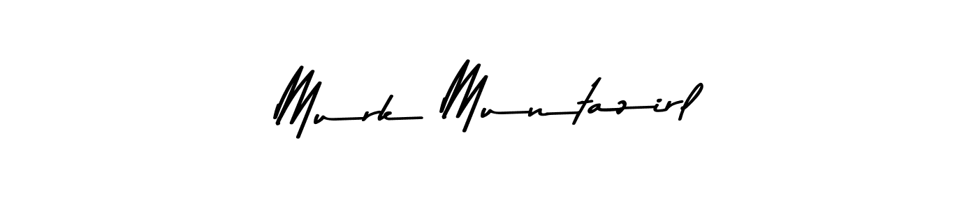 How to Draw Murk Muntazirl signature style? Asem Kandis PERSONAL USE is a latest design signature styles for name Murk Muntazirl. Murk Muntazirl signature style 9 images and pictures png