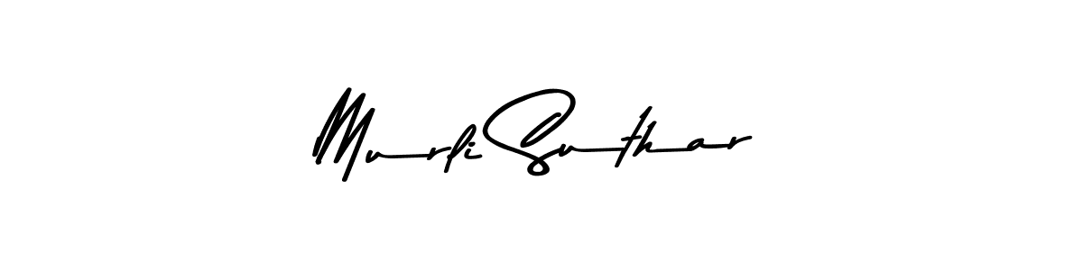 Also You can easily find your signature by using the search form. We will create Murli Suthar name handwritten signature images for you free of cost using Asem Kandis PERSONAL USE sign style. Murli Suthar signature style 9 images and pictures png