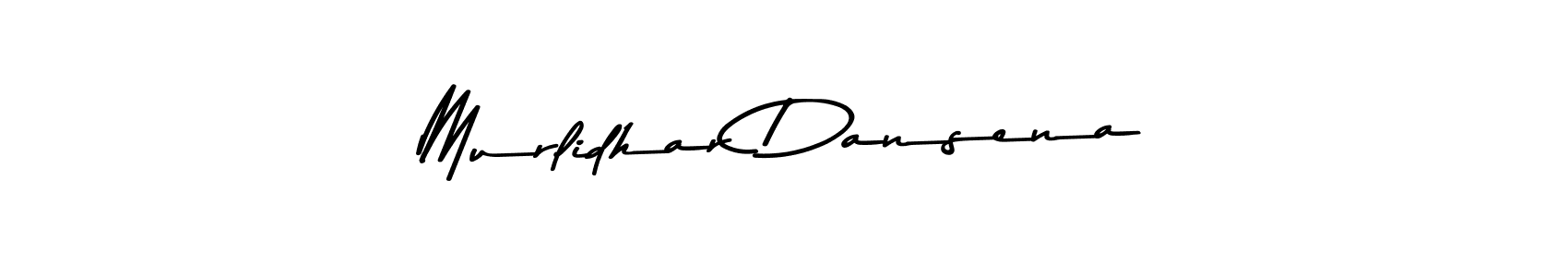 if you are searching for the best signature style for your name Murlidhar Dansena. so please give up your signature search. here we have designed multiple signature styles  using Asem Kandis PERSONAL USE. Murlidhar Dansena signature style 9 images and pictures png