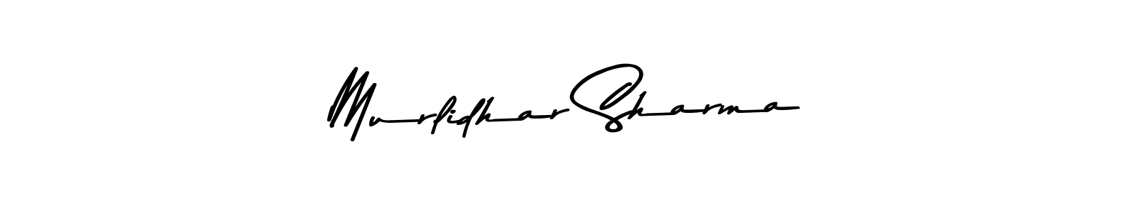 Asem Kandis PERSONAL USE is a professional signature style that is perfect for those who want to add a touch of class to their signature. It is also a great choice for those who want to make their signature more unique. Get Murlidhar Sharma name to fancy signature for free. Murlidhar Sharma signature style 9 images and pictures png