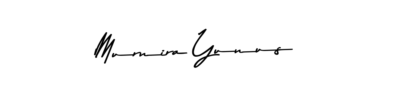 Create a beautiful signature design for name Murnira Yunus. With this signature (Asem Kandis PERSONAL USE) fonts, you can make a handwritten signature for free. Murnira Yunus signature style 9 images and pictures png