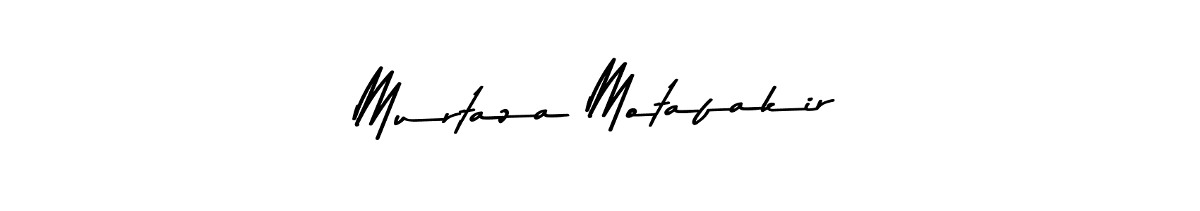 Murtaza Motafakir stylish signature style. Best Handwritten Sign (Asem Kandis PERSONAL USE) for my name. Handwritten Signature Collection Ideas for my name Murtaza Motafakir. Murtaza Motafakir signature style 9 images and pictures png