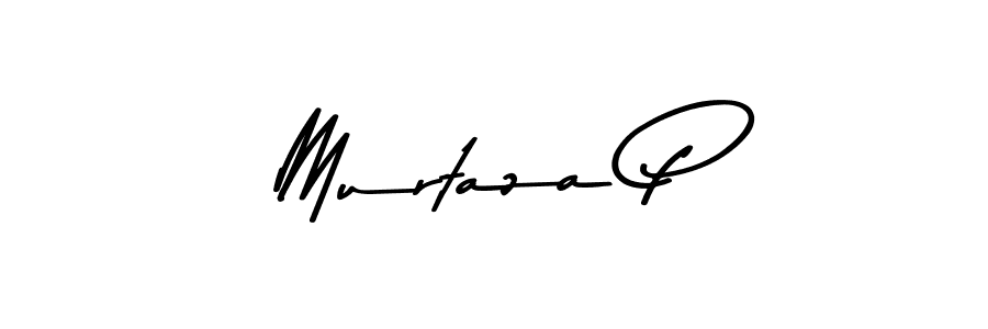 The best way (Asem Kandis PERSONAL USE) to make a short signature is to pick only two or three words in your name. The name Murtaza P include a total of six letters. For converting this name. Murtaza P signature style 9 images and pictures png