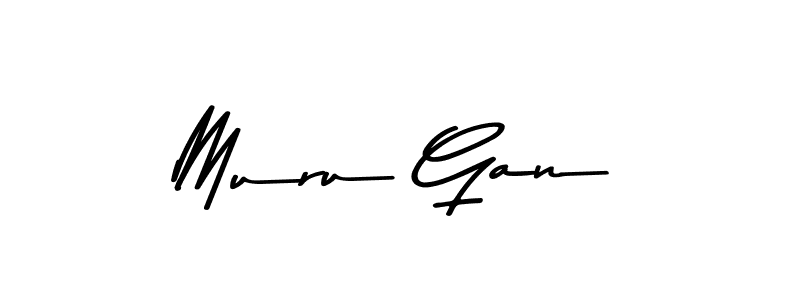 How to make Muru Gan signature? Asem Kandis PERSONAL USE is a professional autograph style. Create handwritten signature for Muru Gan name. Muru Gan signature style 9 images and pictures png