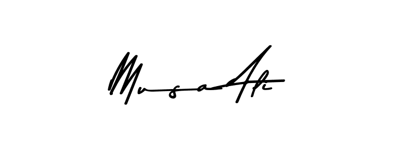 How to make Musa Ali signature? Asem Kandis PERSONAL USE is a professional autograph style. Create handwritten signature for Musa Ali name. Musa Ali signature style 9 images and pictures png