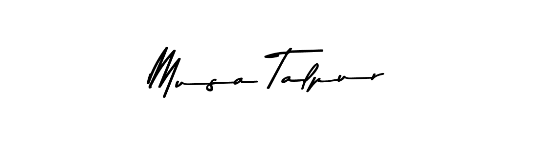 Asem Kandis PERSONAL USE is a professional signature style that is perfect for those who want to add a touch of class to their signature. It is also a great choice for those who want to make their signature more unique. Get Musa Talpur name to fancy signature for free. Musa Talpur signature style 9 images and pictures png