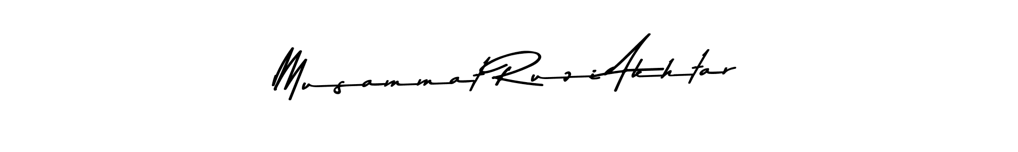 Also we have Musammat Ruzi Akhtar name is the best signature style. Create professional handwritten signature collection using Asem Kandis PERSONAL USE autograph style. Musammat Ruzi Akhtar signature style 9 images and pictures png