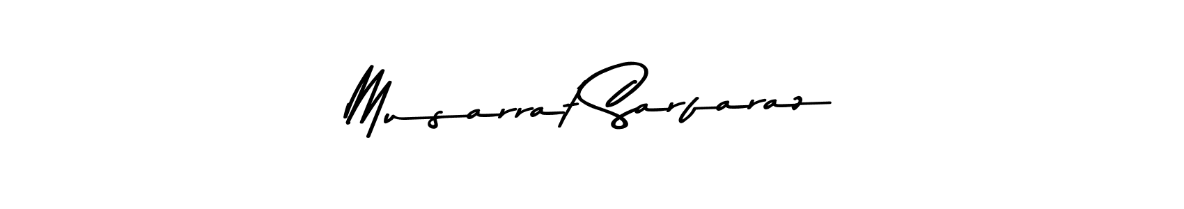 Also we have Musarrat Sarfaraz name is the best signature style. Create professional handwritten signature collection using Asem Kandis PERSONAL USE autograph style. Musarrat Sarfaraz signature style 9 images and pictures png