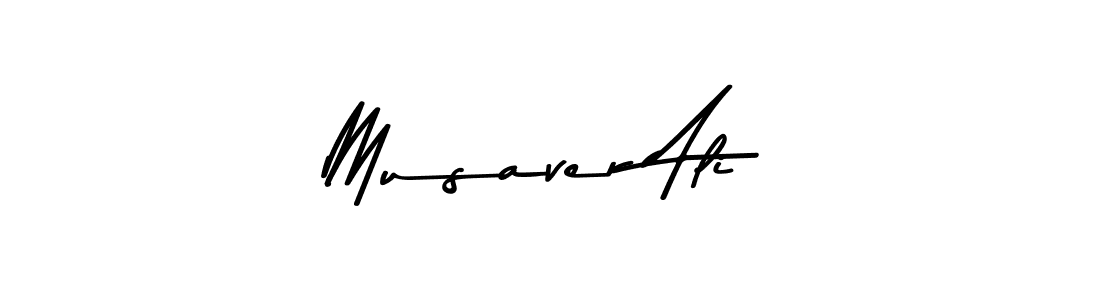 Use a signature maker to create a handwritten signature online. With this signature software, you can design (Asem Kandis PERSONAL USE) your own signature for name Musaver Ali. Musaver Ali signature style 9 images and pictures png