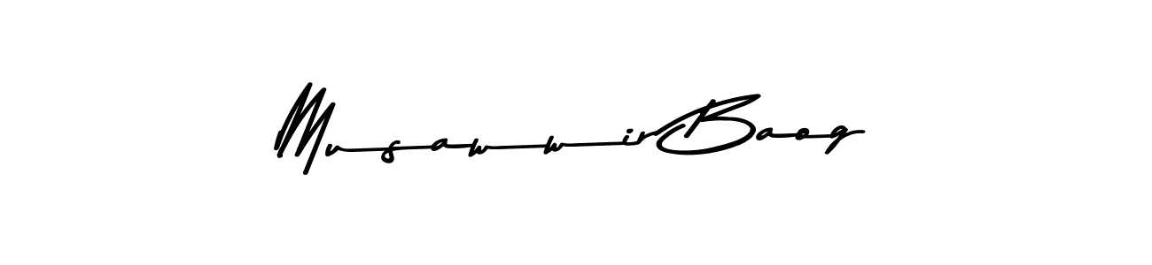 Also You can easily find your signature by using the search form. We will create Musawwir Baog name handwritten signature images for you free of cost using Asem Kandis PERSONAL USE sign style. Musawwir Baog signature style 9 images and pictures png