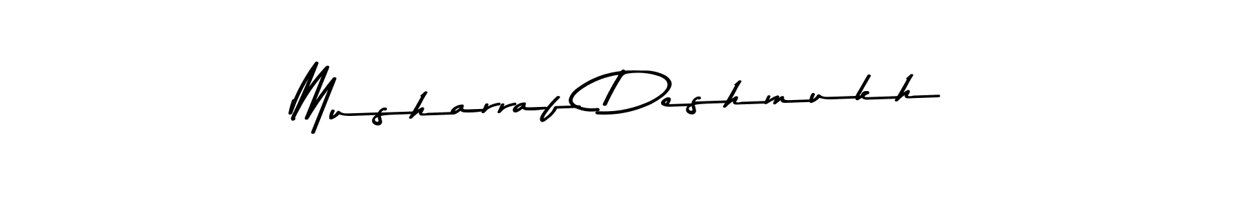 Also we have Musharraf Deshmukh name is the best signature style. Create professional handwritten signature collection using Asem Kandis PERSONAL USE autograph style. Musharraf Deshmukh signature style 9 images and pictures png