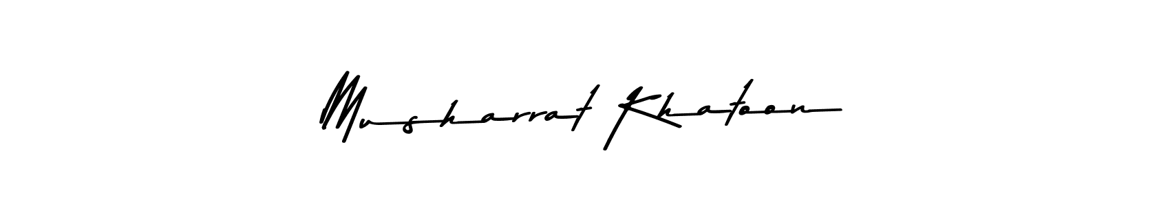 Musharrat Khatoon stylish signature style. Best Handwritten Sign (Asem Kandis PERSONAL USE) for my name. Handwritten Signature Collection Ideas for my name Musharrat Khatoon. Musharrat Khatoon signature style 9 images and pictures png
