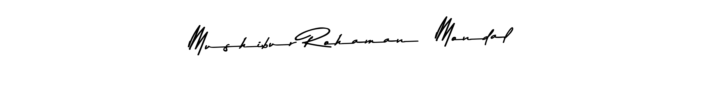 Also we have Mushibur Rohaman  Mondal name is the best signature style. Create professional handwritten signature collection using Asem Kandis PERSONAL USE autograph style. Mushibur Rohaman  Mondal signature style 9 images and pictures png