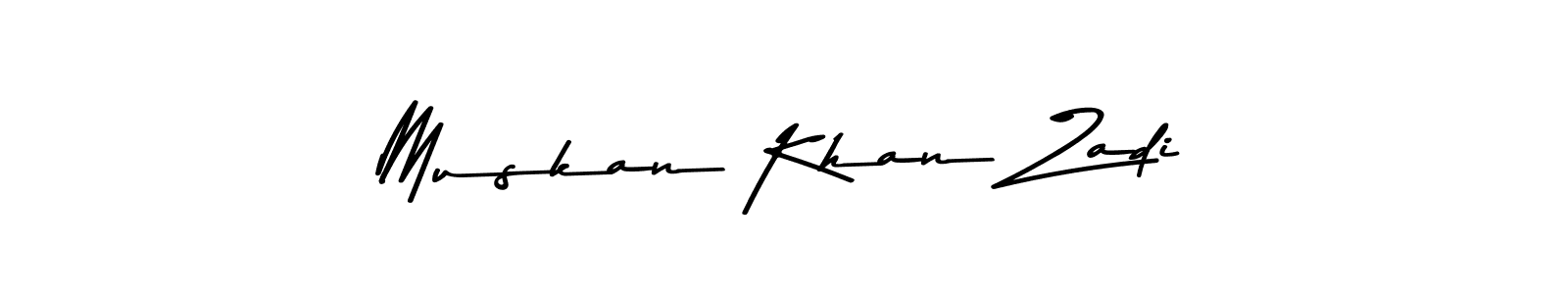 if you are searching for the best signature style for your name Muskan Khan Zadi. so please give up your signature search. here we have designed multiple signature styles  using Asem Kandis PERSONAL USE. Muskan Khan Zadi signature style 9 images and pictures png
