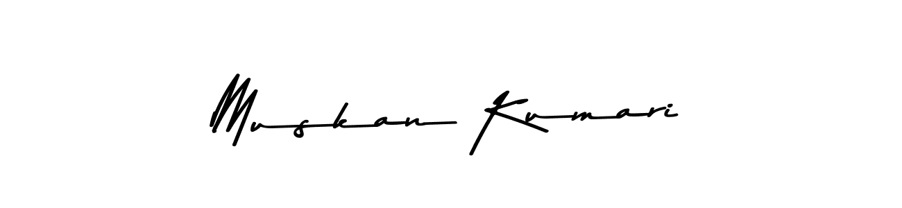 The best way (Asem Kandis PERSONAL USE) to make a short signature is to pick only two or three words in your name. The name Muskan Kumari include a total of six letters. For converting this name. Muskan Kumari signature style 9 images and pictures png