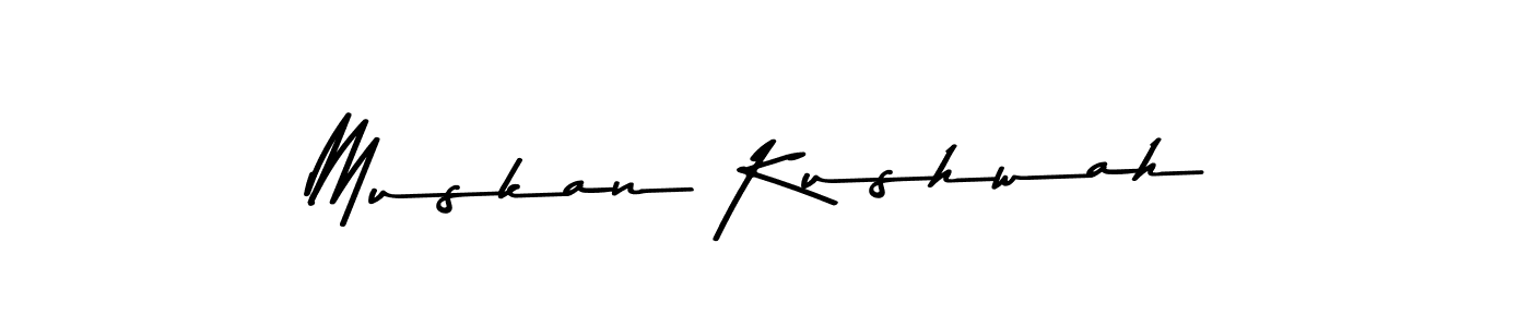 Also You can easily find your signature by using the search form. We will create Muskan Kushwah name handwritten signature images for you free of cost using Asem Kandis PERSONAL USE sign style. Muskan Kushwah signature style 9 images and pictures png