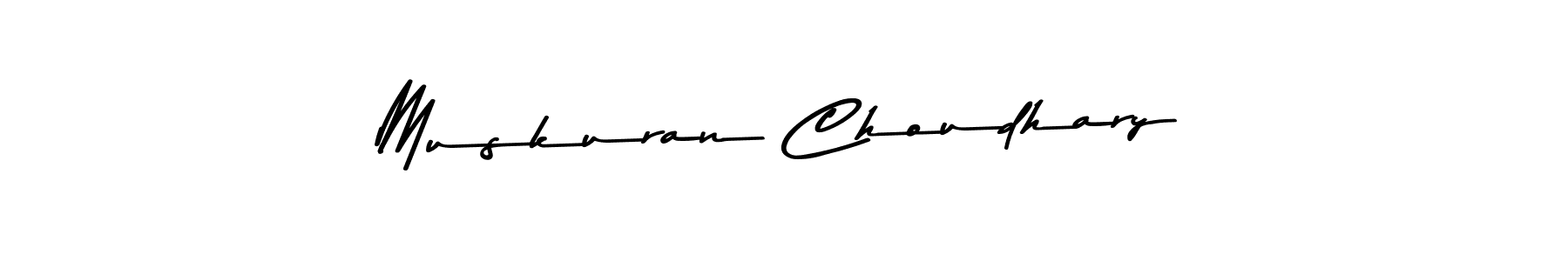 How to make Muskuran Choudhary signature? Asem Kandis PERSONAL USE is a professional autograph style. Create handwritten signature for Muskuran Choudhary name. Muskuran Choudhary signature style 9 images and pictures png