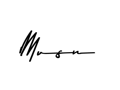 Make a beautiful signature design for name Musn. With this signature (Asem Kandis PERSONAL USE) style, you can create a handwritten signature for free. Musn signature style 9 images and pictures png