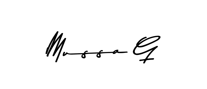 Similarly Asem Kandis PERSONAL USE is the best handwritten signature design. Signature creator online .You can use it as an online autograph creator for name Mussa G. Mussa G signature style 9 images and pictures png