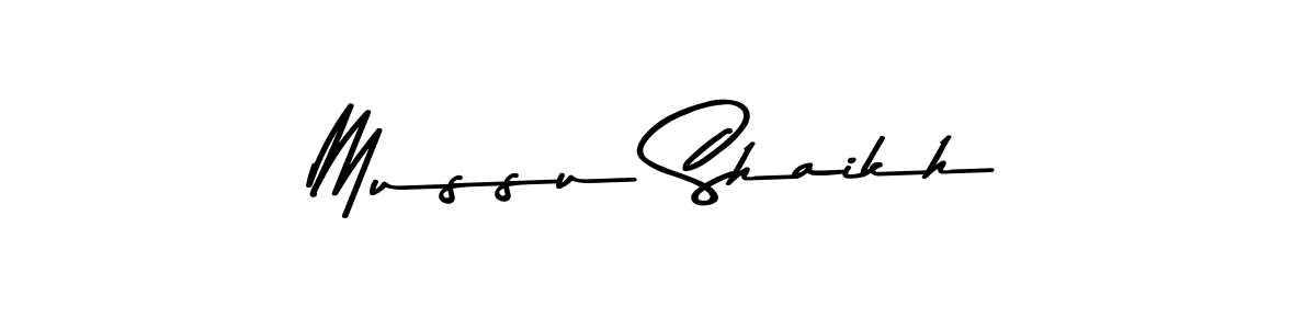 Make a beautiful signature design for name Mussu Shaikh. Use this online signature maker to create a handwritten signature for free. Mussu Shaikh signature style 9 images and pictures png