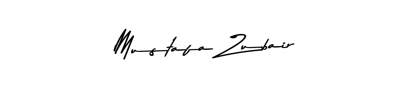 Use a signature maker to create a handwritten signature online. With this signature software, you can design (Asem Kandis PERSONAL USE) your own signature for name Mustafa Zubair. Mustafa Zubair signature style 9 images and pictures png