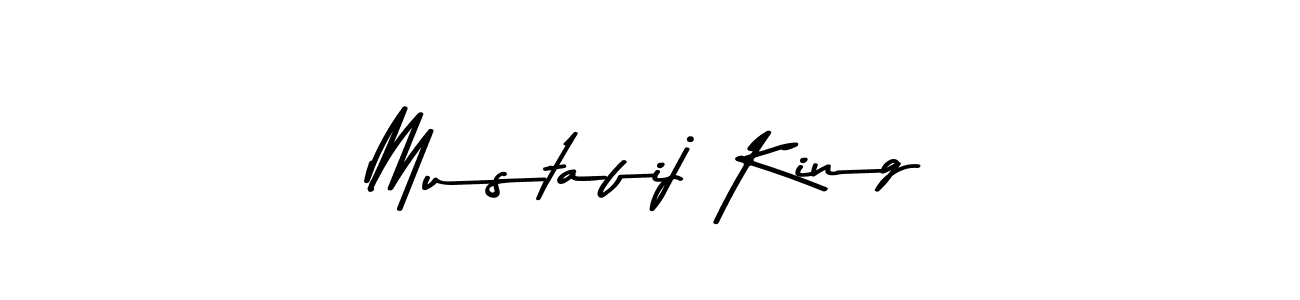 Similarly Asem Kandis PERSONAL USE is the best handwritten signature design. Signature creator online .You can use it as an online autograph creator for name Mustafij King. Mustafij King signature style 9 images and pictures png