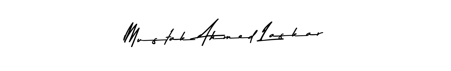 if you are searching for the best signature style for your name Mustak Ahmed Laskar. so please give up your signature search. here we have designed multiple signature styles  using Asem Kandis PERSONAL USE. Mustak Ahmed Laskar signature style 9 images and pictures png