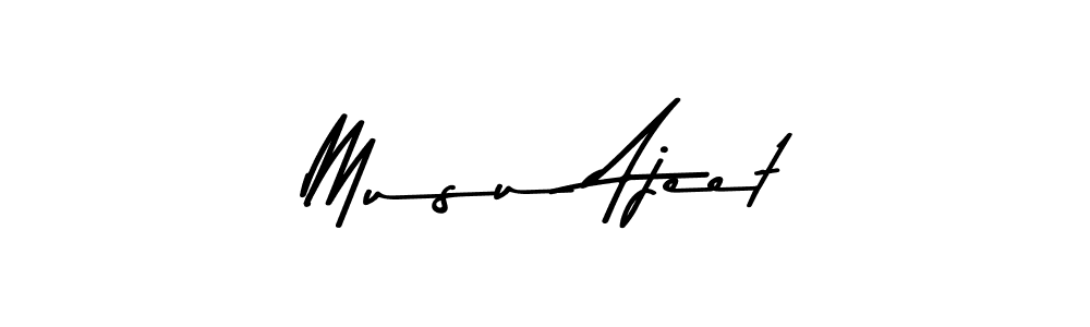 Asem Kandis PERSONAL USE is a professional signature style that is perfect for those who want to add a touch of class to their signature. It is also a great choice for those who want to make their signature more unique. Get Musu Ajeet name to fancy signature for free. Musu Ajeet signature style 9 images and pictures png