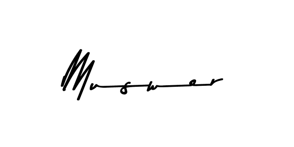 You should practise on your own different ways (Asem Kandis PERSONAL USE) to write your name (Muswer) in signature. don't let someone else do it for you. Muswer signature style 9 images and pictures png