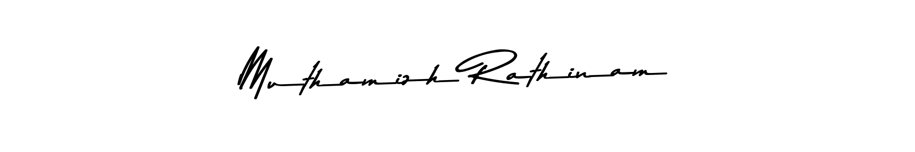 The best way (Asem Kandis PERSONAL USE) to make a short signature is to pick only two or three words in your name. The name Muthamizh Rathinam include a total of six letters. For converting this name. Muthamizh Rathinam signature style 9 images and pictures png