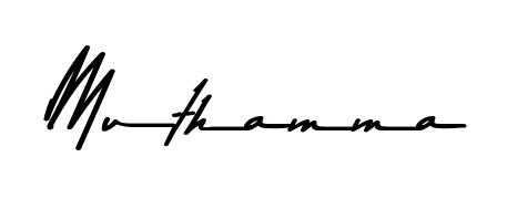 A classic penmanship look for Muthamma. The Asem Kandis PERSONAL USE font brings timeless elegance and confidence to every signed document. Muthamma signature style 9 images and pictures png