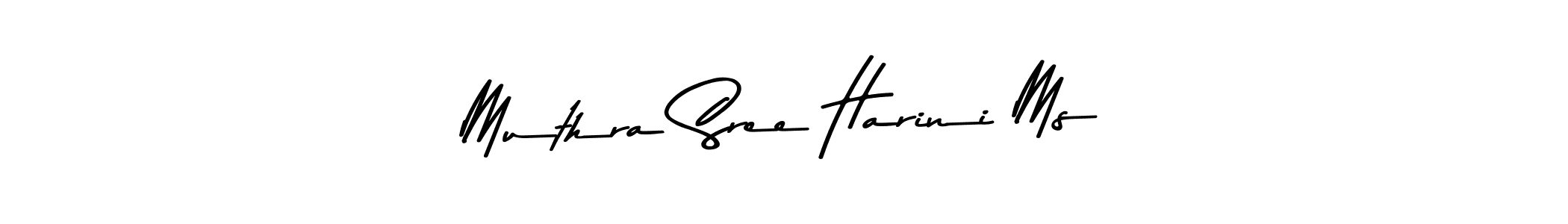 How to make Muthra Sree Harini Ms signature? Asem Kandis PERSONAL USE is a professional autograph style. Create handwritten signature for Muthra Sree Harini Ms name. Muthra Sree Harini Ms signature style 9 images and pictures png